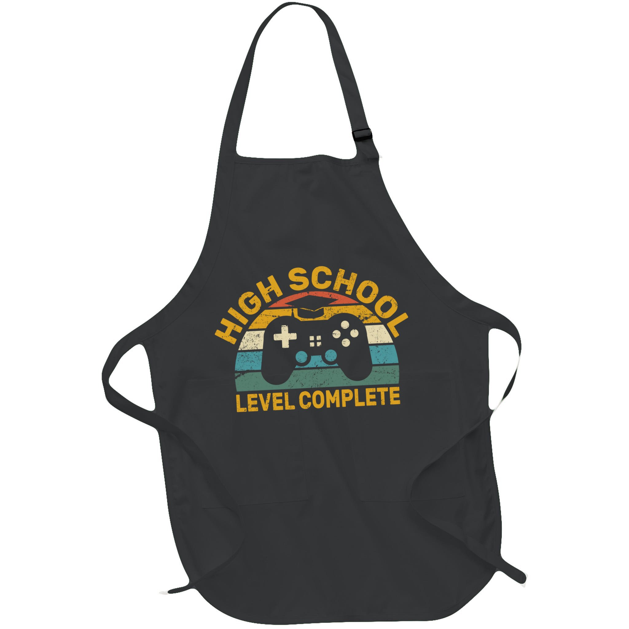 High School Grad Level Complete Apron