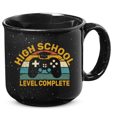 High School Grad Level Complete 15oz Campfire Ceramic Mug