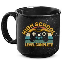 High School Grad Level Complete 15oz Campfire Ceramic Mug