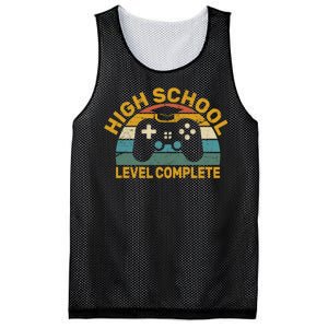 High School Grad Level Complete Mesh Reversible Basketball Jersey Tank