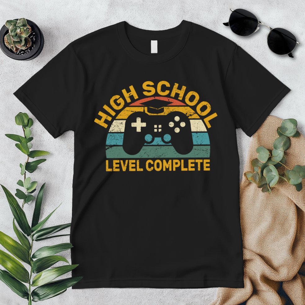High School Grad Level Complete Premium T-Shirt