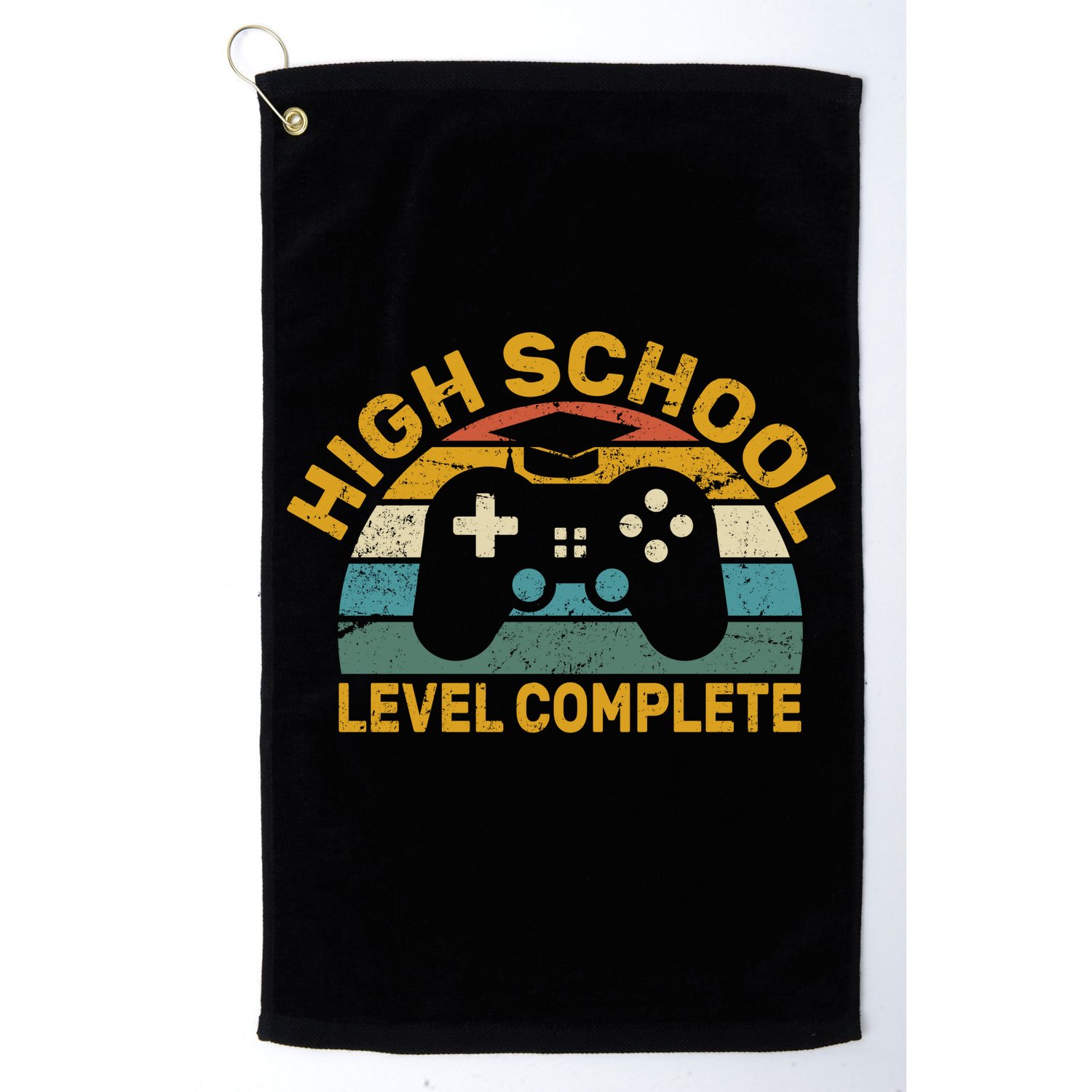 High School Grad Level Complete Golf Towel