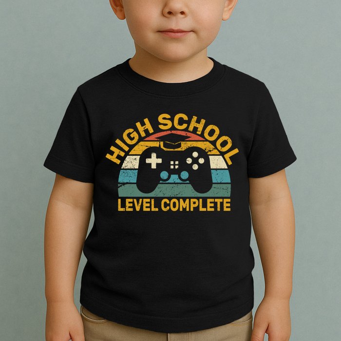 High School Grad Level Complete Toddler T-Shirt