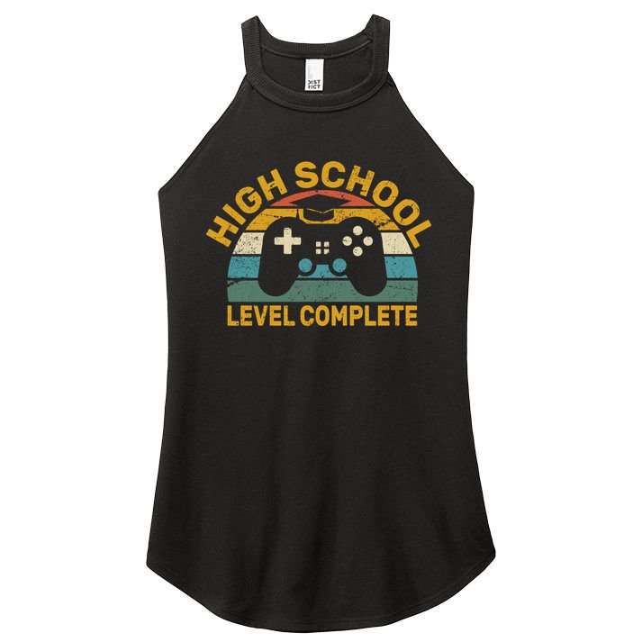High School Grad Level Complete Women's Perfect Tri Rocker Tank