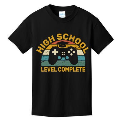 High School Grad Level Complete Kids T-Shirt