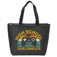 High School Grad Level Complete Zip Tote Bag