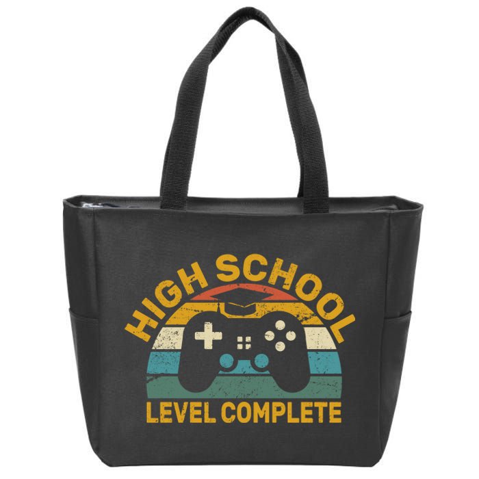 High School Grad Level Complete Zip Tote Bag