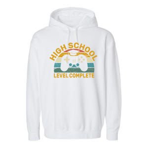 High School Grad Level Complete Garment-Dyed Fleece Hoodie