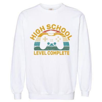 High School Grad Level Complete Garment-Dyed Sweatshirt