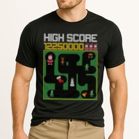 High Score 8-Bit Santa Game Ugly Christmas Performance Shirt