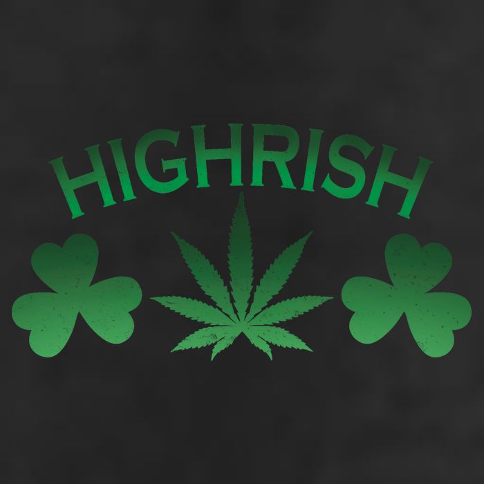 Highrish Irish Clover 15oz Campfire Ceramic Mug
