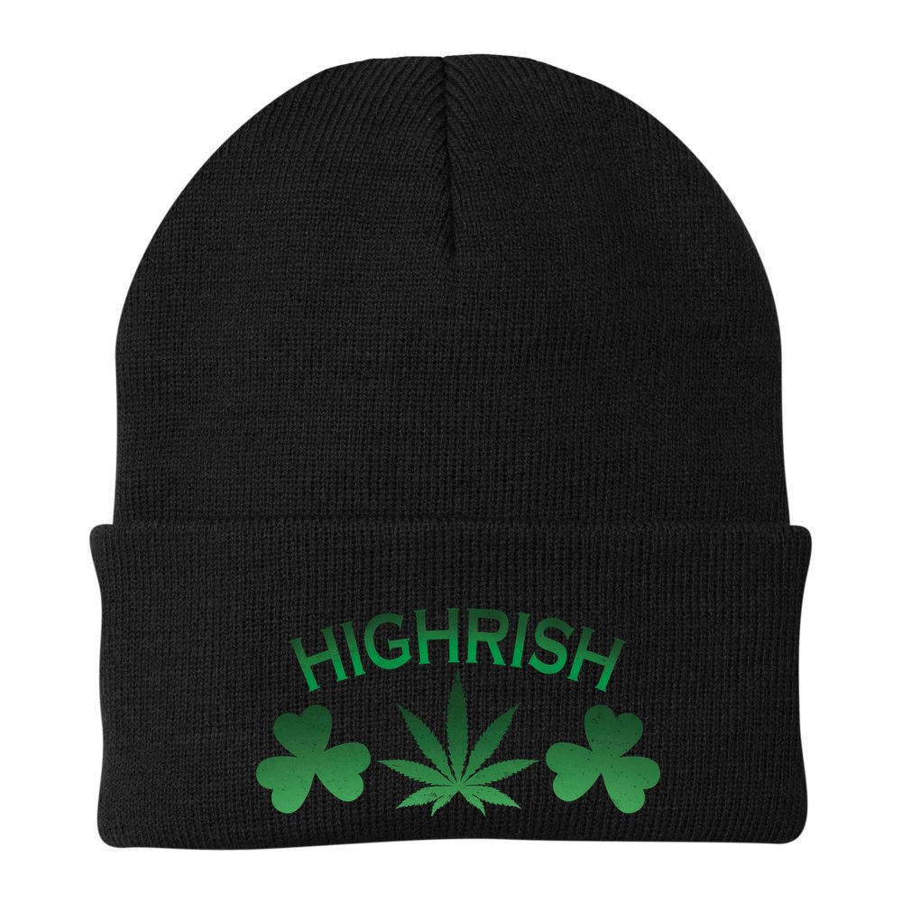 Highrish Irish Clover Beanie