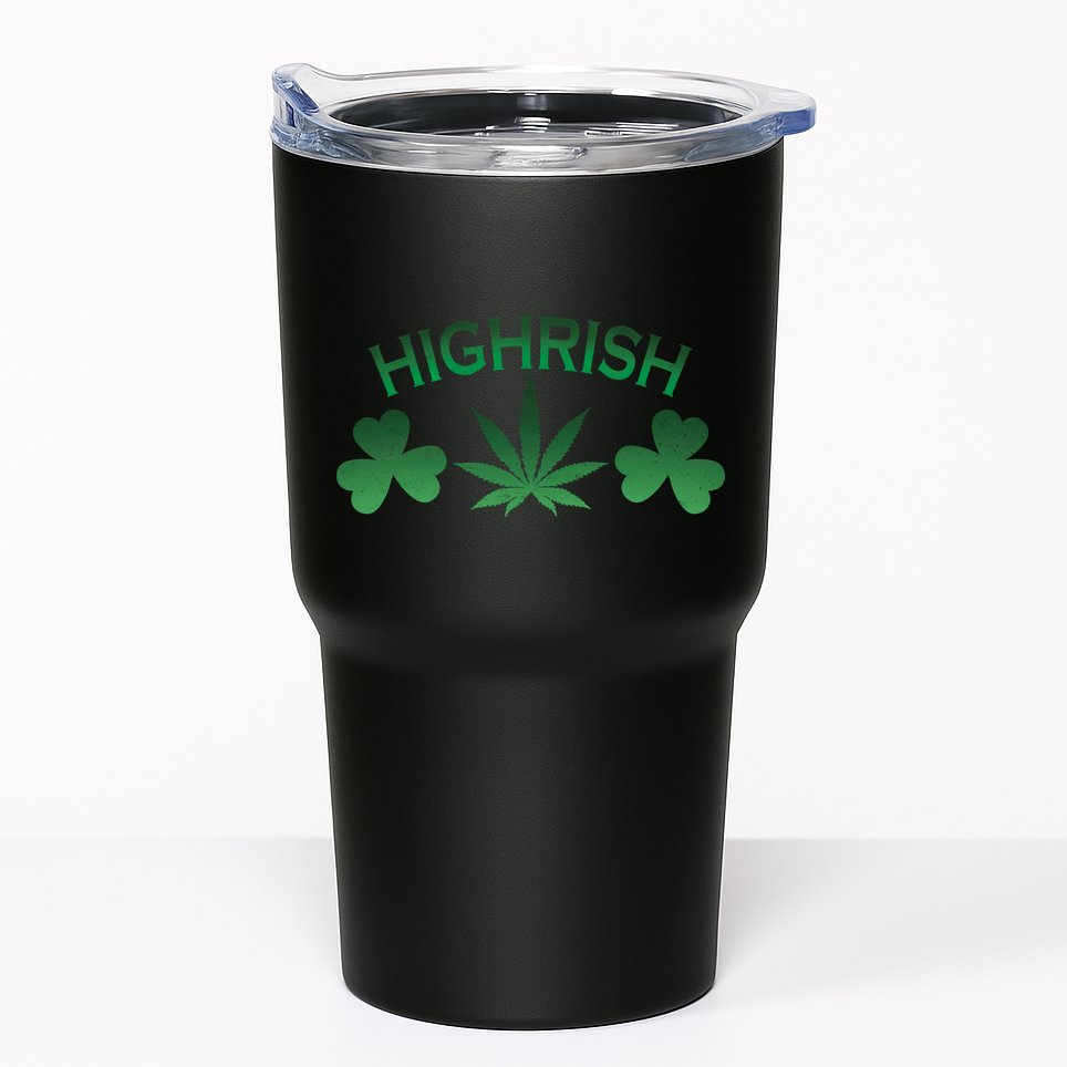 Highrish Irish Clover Tumbler