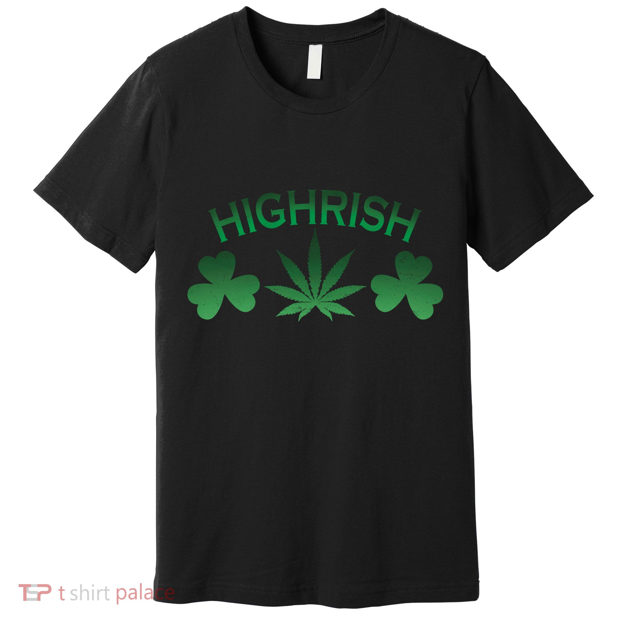 Highrish Irish Clover Premium T-Shirt