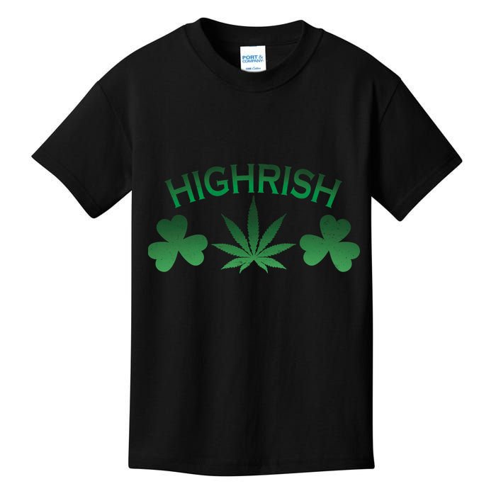 Highrish Irish Clover Kids T-Shirt