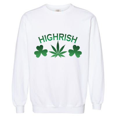 Highrish Irish Clover Garment-Dyed Sweatshirt