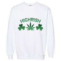 Highrish Irish Clover Garment-Dyed Sweatshirt