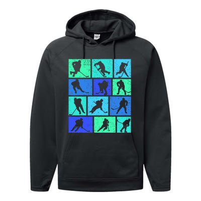 Hockey Ice Hockey Performance Fleece Hoodie