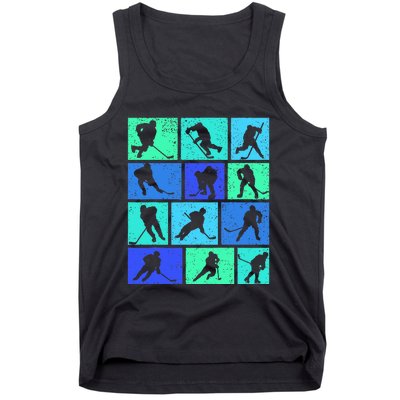 Hockey Ice Hockey Tank Top