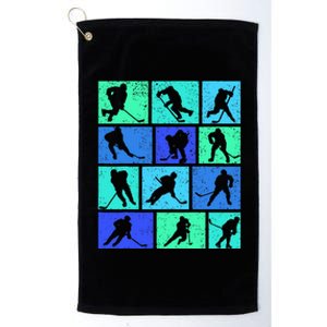 Hockey Ice Hockey Platinum Collection Golf Towel