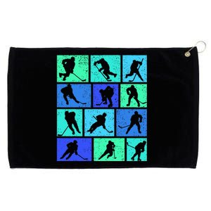 Hockey Ice Hockey Grommeted Golf Towel