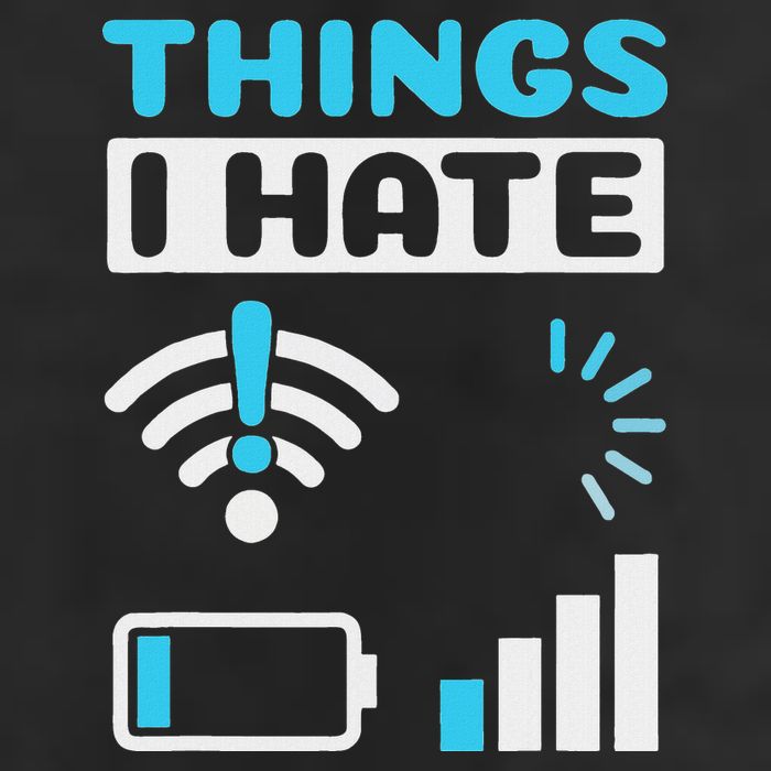 Hings I Hate Programmer Gamer Computer Nerd Funny Gift Cool Comfort Performance Bucket Hat