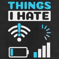 Hings I Hate Programmer Gamer Computer Nerd Funny Gift 7 Panel Mesh Trucker Snapback Hat