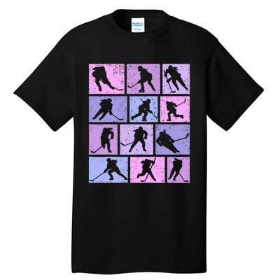 Hockey Ice Hockey Tall T-Shirt