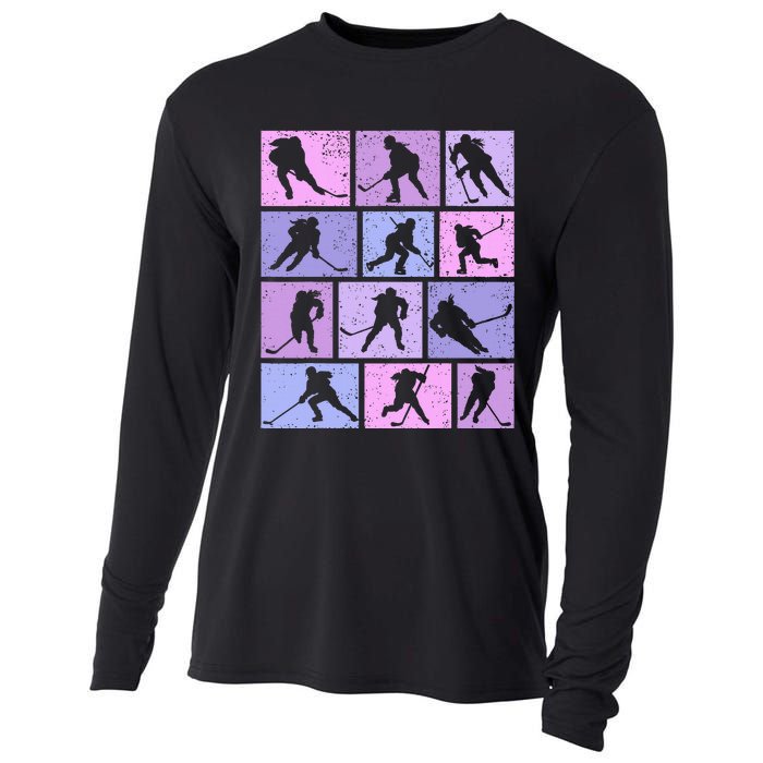 Hockey Ice Hockey Cooling Performance Long Sleeve Crew