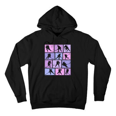 Hockey Ice Hockey Tall Hoodie