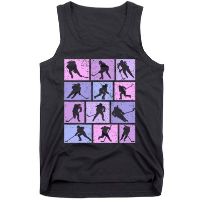 Hockey Ice Hockey Tank Top