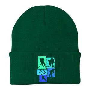 Hockey Ice Hockey Player Knit Cap Winter Beanie