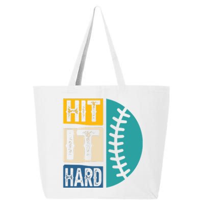 Hit It Hard Baseball Gift 25L Jumbo Tote