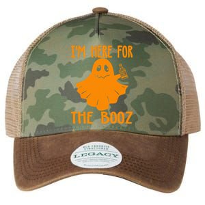 Halloween I’m Here For The Booz Legacy Tie Dye Trucker Hat