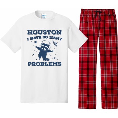 Houston I Have So Many Problems Vintage Pajama Set