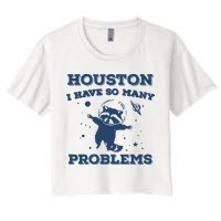 Houston I Have So Many Problems Vintage Crop Top