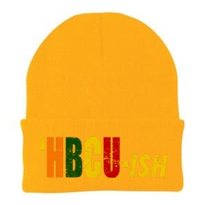 HBCU Ish Historically Black College Alumni Knit Cap Winter Beanie