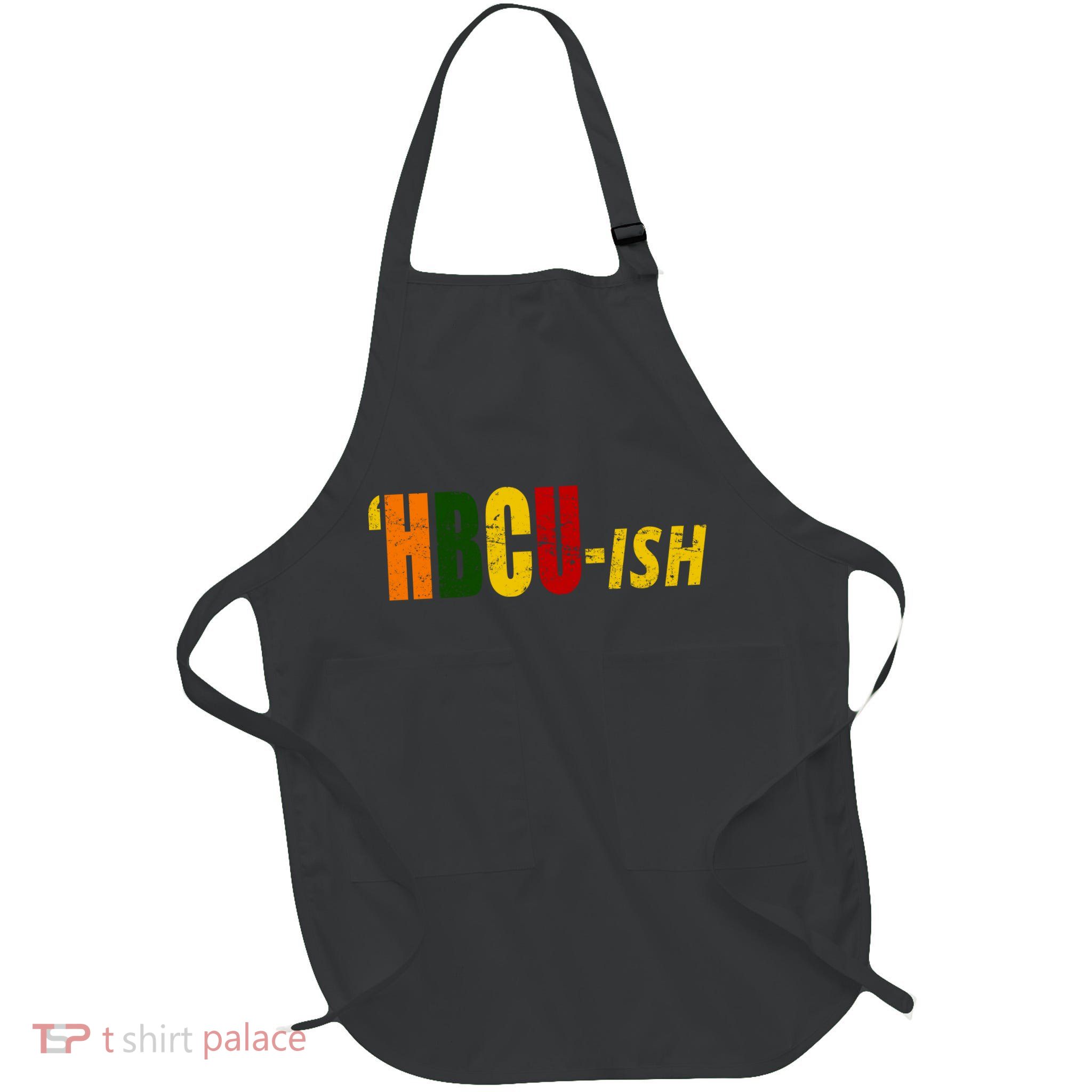 HBCU Ish Historically Black College Alumni Full-Length Apron With Pockets