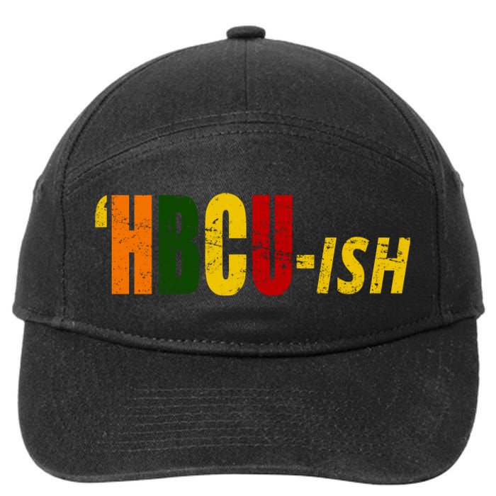 HBCU Ish Historically Black College Alumni 7-Panel Snapback Hat