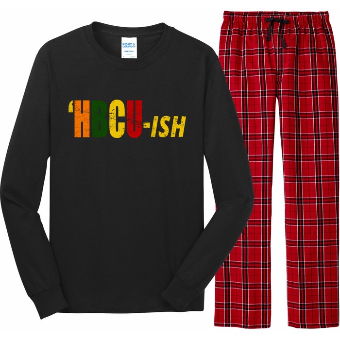 HBCU Ish Historically Black College Alumni Long Sleeve Pajama Set