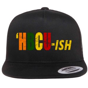 HBCU Ish Historically Black College Alumni Flat Bill Trucker Hat