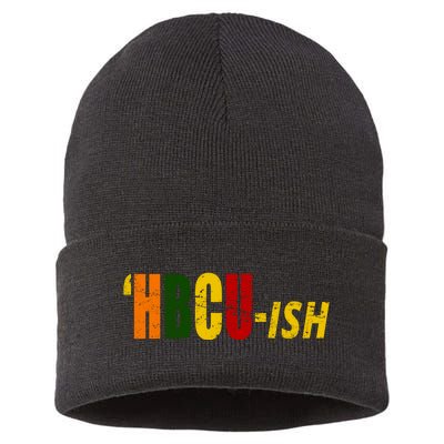 HBCU Ish Historically Black College Alumni Sustainable Knit Beanie