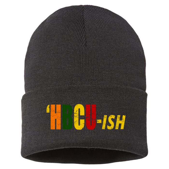 HBCU Ish Historically Black College Alumni Sustainable Knit Beanie