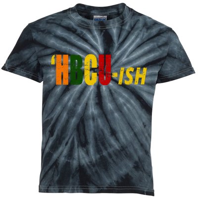 HBCU Ish Historically Black College Alumni Kids Tie-Dye T-Shirt