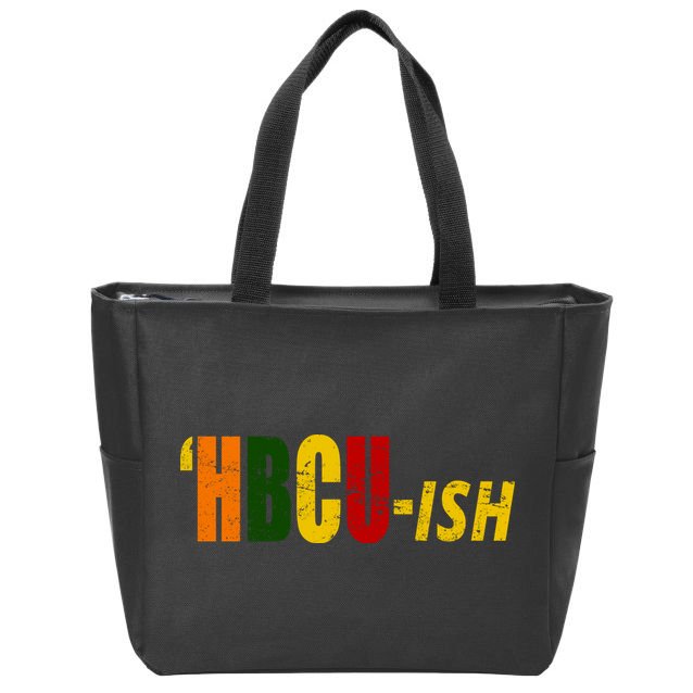 HBCU Ish Historically Black College Alumni Zip Tote Bag