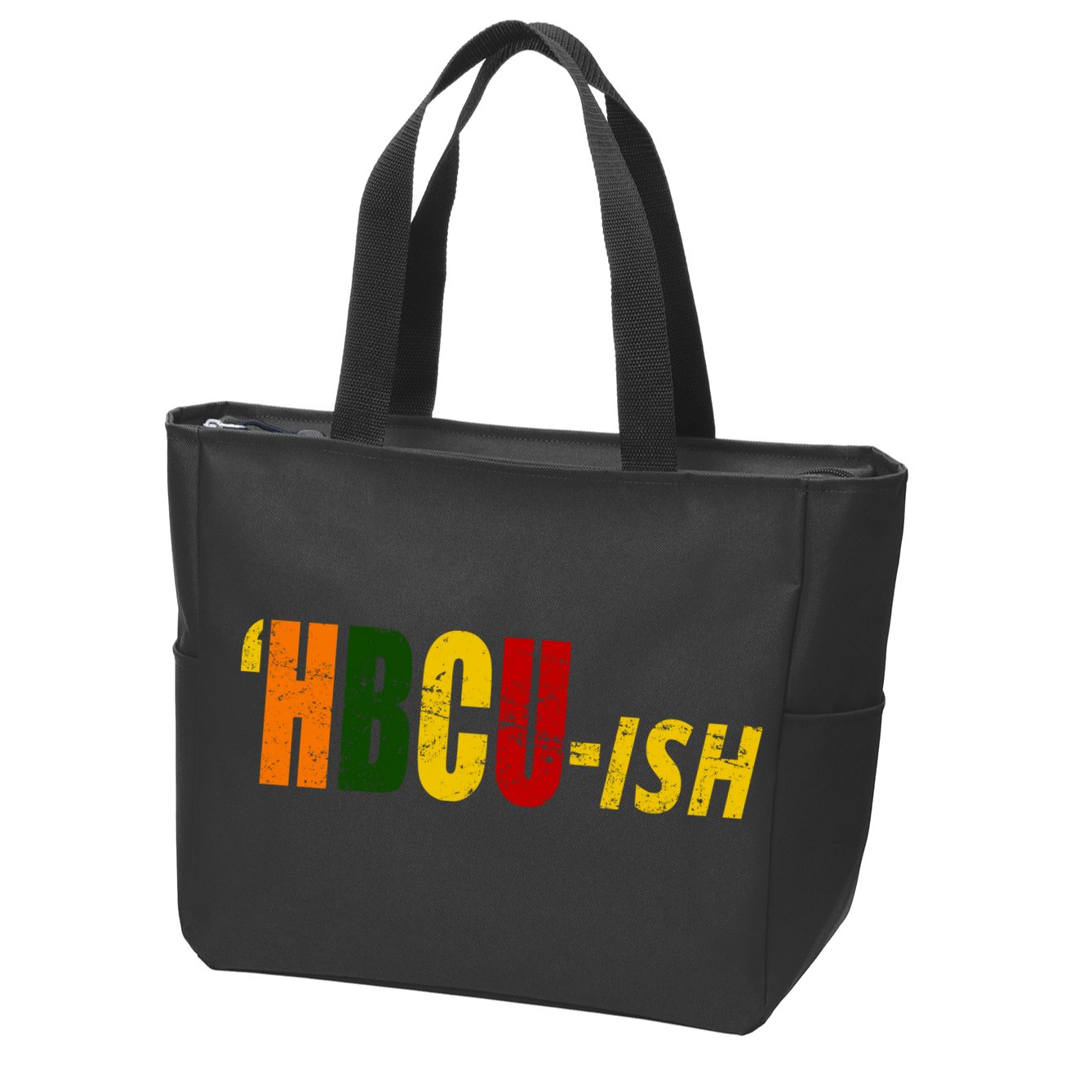 HBCU Ish Historically Black College Alumni Zip Tote Bag