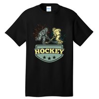 Hockey Ice Hockey Player Tall T-Shirt