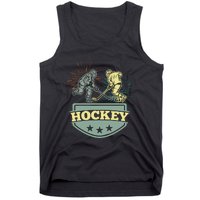 Hockey Ice Hockey Player Tank Top