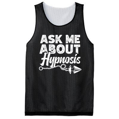 Hypnotic Illusion Hypnosis Ask Me About Hypnosis Mesh Reversible Basketball Jersey Tank