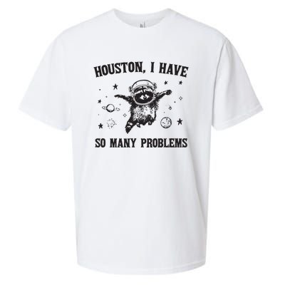 Houston I Have So Many Problems Sueded Cloud Jersey T-Shirt